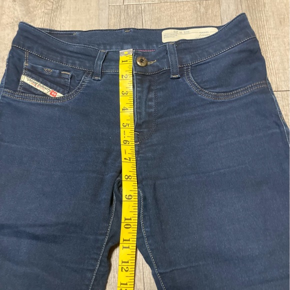 Diesel Livier Super Skinny Jegging Low Waist Stretch Jeans - Picture 11 of 13
